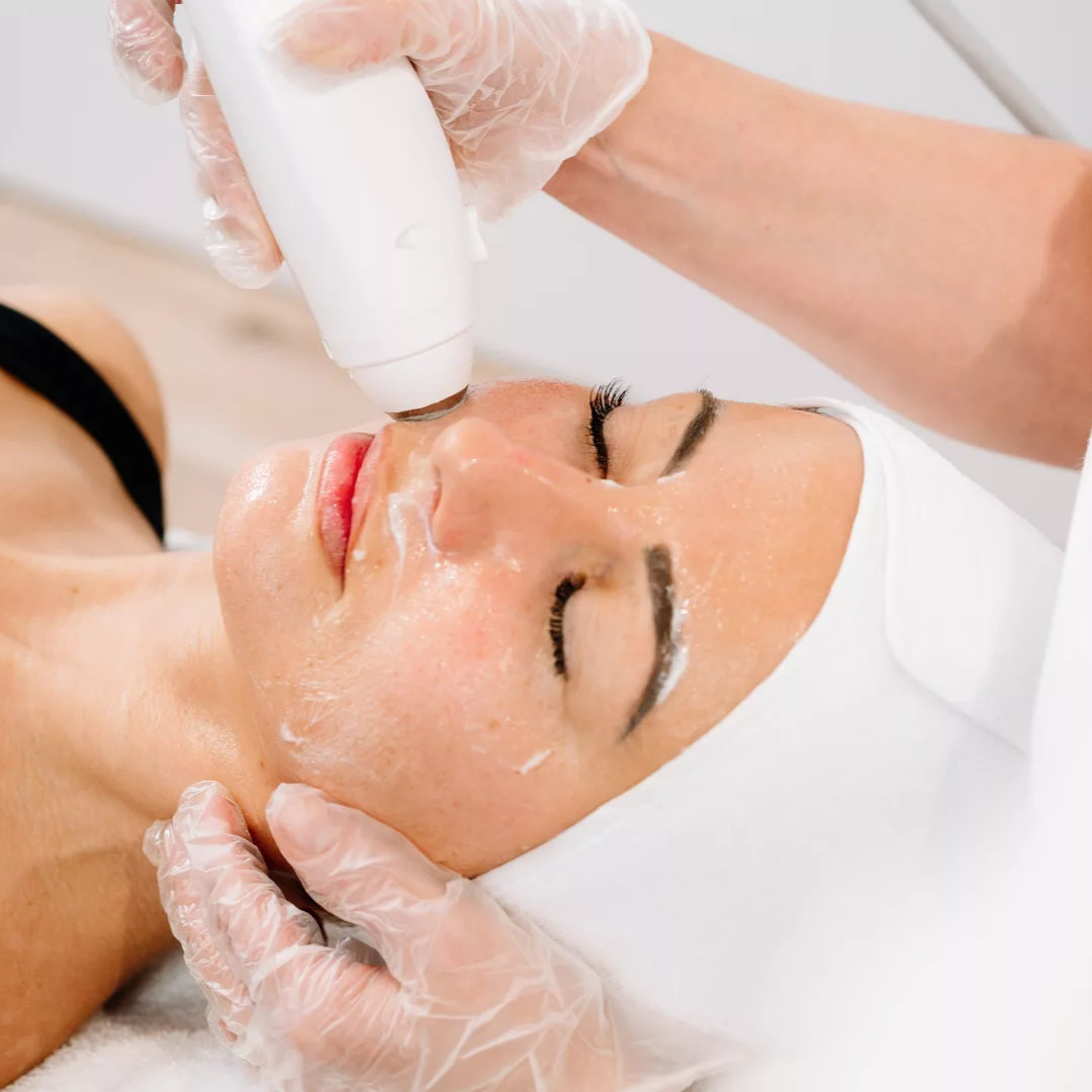 traitement du visage par radiofréquence